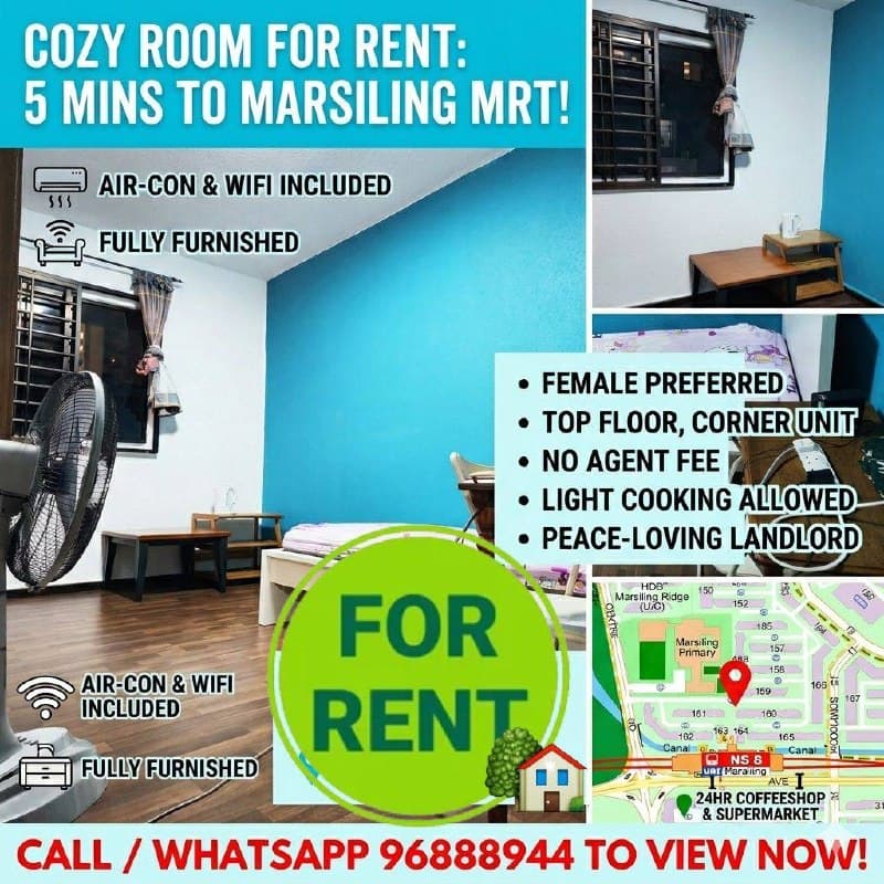 HDB ROOM in D25 Woodlands